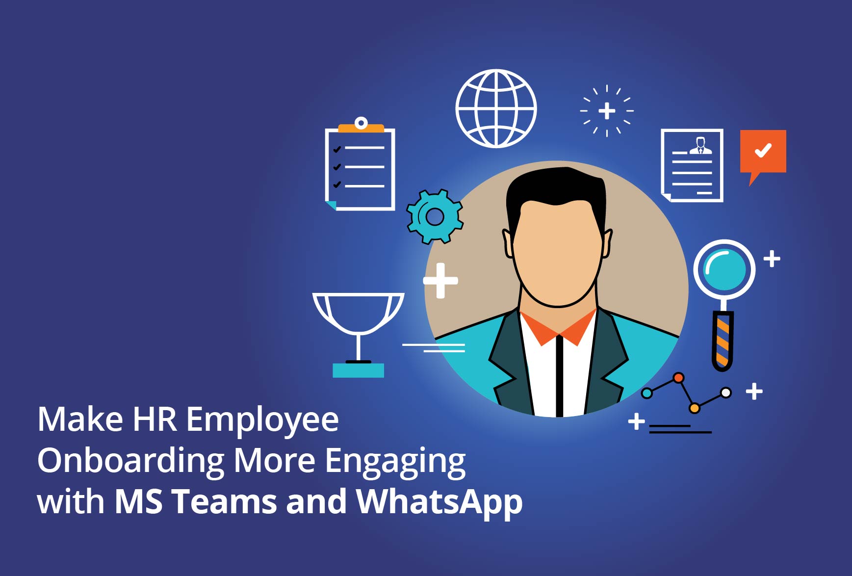 HR Employee Onboarding Automation with MS Teams and WhatsApp